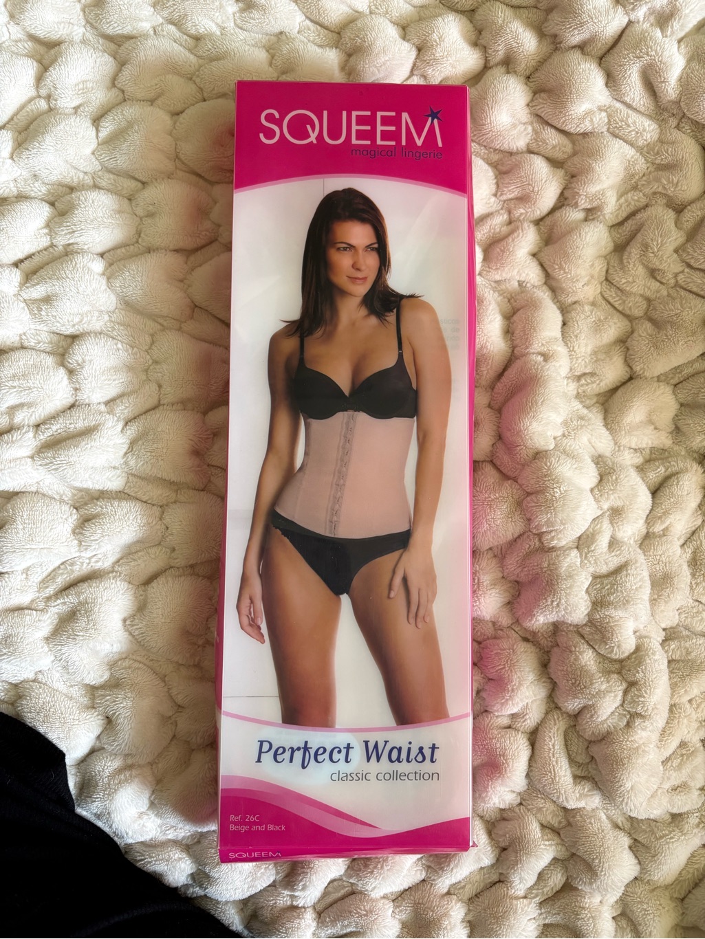 Squeem Perfect Waist Beige Waist Cincher - Women's Shapewear